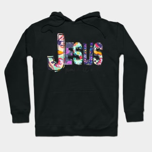 Jesus Paid It All Cross Christ For Christian Men Women Kid Hoodie